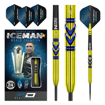 REDDRAGON Price Iceman Avalanche Gold Pleskin Titanium Straight Barrel Tungsten Steel Darts