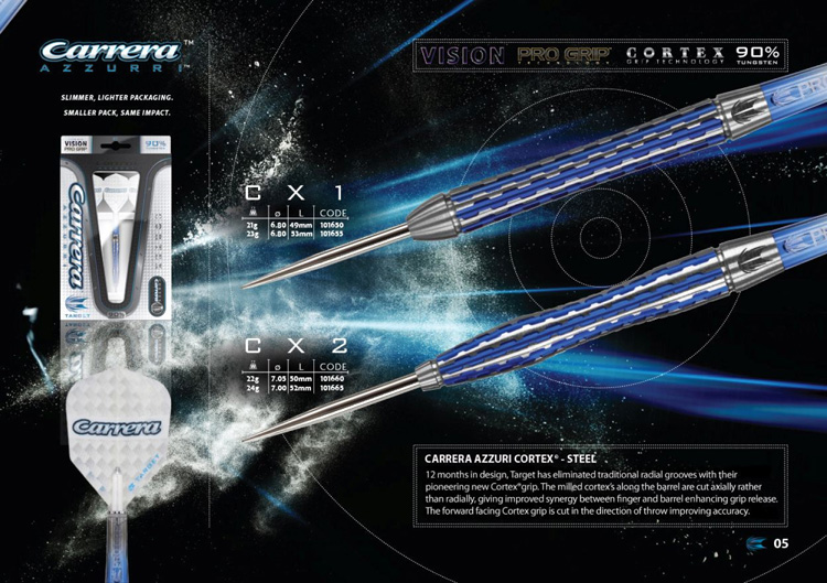 CARRERA AZZURRI CORTEX CX1 - Carrera Azzurri Cortex - Steel Tip