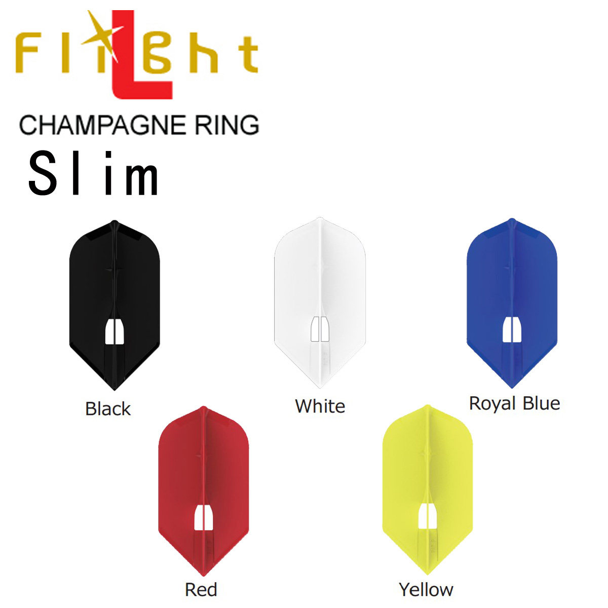 Japan original L-style L6c SLIM narrow fast dart blade Champagne shaped dart blade