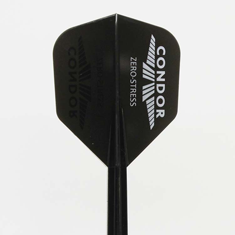 CONDOR nhỏ phi tiêu vuông cánh phi tiêu đen lá vàng thương hiệu trắng một đuôi phi tiêu - Darts / Table football / Giải trí trong nhà phi tiêu nhựa