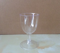 150ML Disposable Red Wine Glass Plastic High Foot Cup Red Wine Glass Wine Glass Wine Glass Test Drink Promotion Cup 1