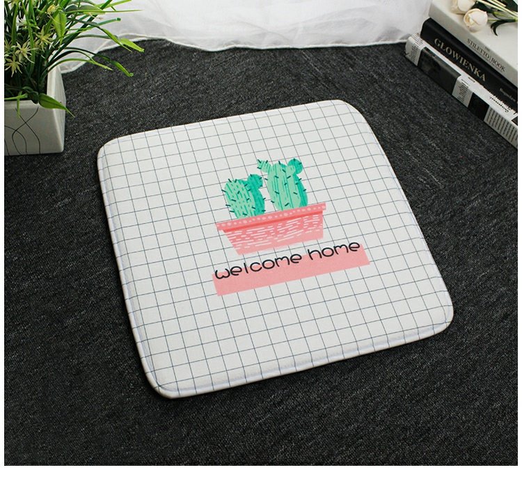 Bắc Âu tối giản ins cô gái dây gió khung màu xanh lá cây đệm cà phê cửa hàng trà ghế ăn ghế sofa đệm e-thể thao xoay ghế đệm đệm lót ghế văn phòng