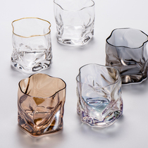Little Western Nordic style whiskey cup glass glass household beer cup fruit juice cup milk cup water Cup