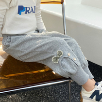 Girl Pants Spring Autumn Outwear 2022 New Ocean Qi Children Long Pants Female Baby Autumn Clothing Pants Bunches Sport Pants