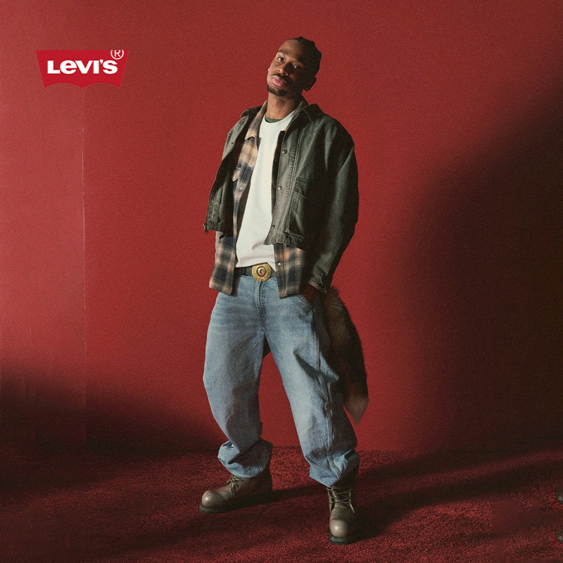[Same Style as Shai] Levi's 26Th Autumn New Men's Baggy Curved Jeans 0057O