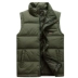Áo vest nam trung niên cotton dày vest ấm áp Áo vest nam trung niên cotton thu đông bố áo khoác nam hàn quốc mùa đông Áo vest cotton