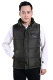 Áo vest nam trung niên cotton dày vest ấm áp Áo vest nam trung niên cotton thu đông bố áo khoác nam hàn quốc mùa đông