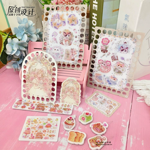 Акриловая всасывающая игла, магнит на холодильник, ниточная доска 52-59, сильная магнитная всасывающая игла, игла-присоска, инструмент для вышивки крестиком, нитевдеватель для иглы