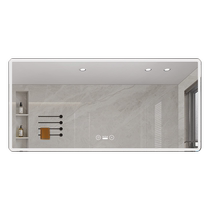 Intelligent radar induction bathroom mirror LED with light touch screen anti-fog mirror human body induction mirror bathroom mirror