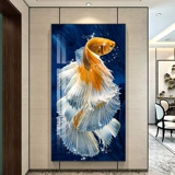 5D Diamond Painting Full Diamond 2022 Новая гостиная благодарная наклейка Koi Fish Stitk Arild Cross Stitch ручная крыльца небольшая часть