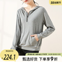 Sophie Silersweater Lady Even Hat 2022 Spring Dress New Loose Fashion Foreign Air Sleeve Head Jacket Woman