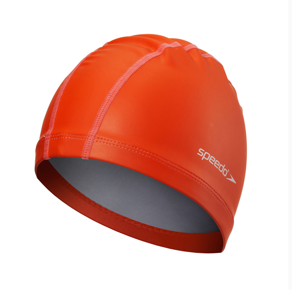 Đức nhập khẩu speedo Pace mũ bơi pu vải cao co giãn bơi thoải mái không đầu không dấu vết 	mũ bơi ko ướt tóc	