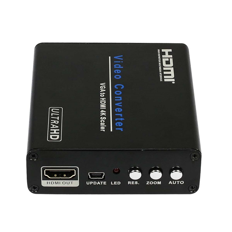 COVID-19 VGA to HDMI converter Output resolution adjustable 4K@60HZ VGA to 4K HDMI