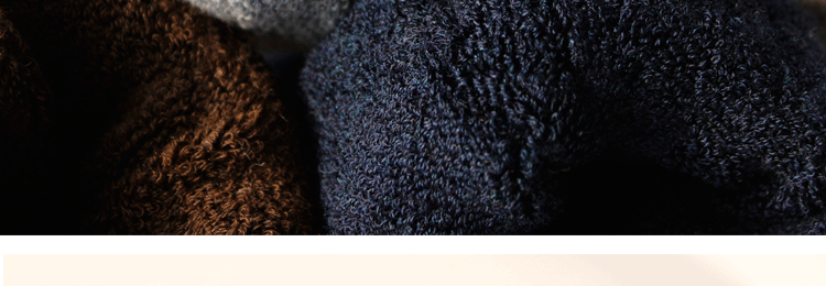 Mùa đông dày nam vớ dày terry cashmere vớ cotton ấm khăn nam vớ mùa đông tất đen
