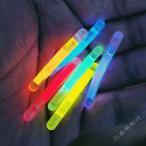 Tanrisch Outdoor Camping Trip Pêche Float Fluorescent Stick Luminous Mini Mark Logo Mark Fluorescent Color