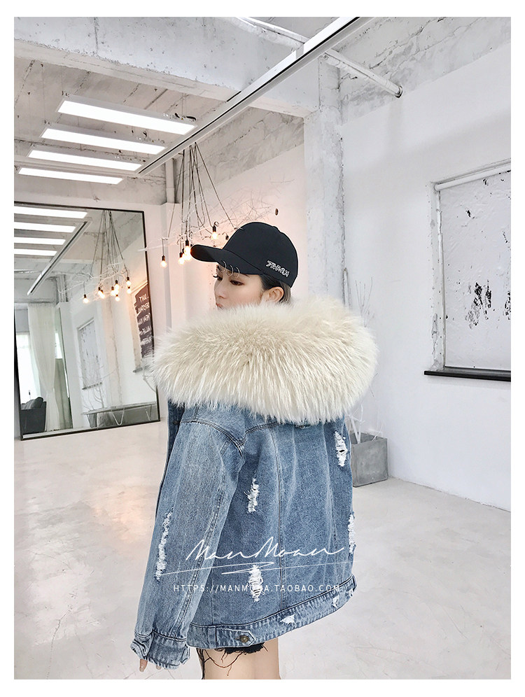 Manteau de fourrure femme MANMONA - Ref 3174090 Image 53