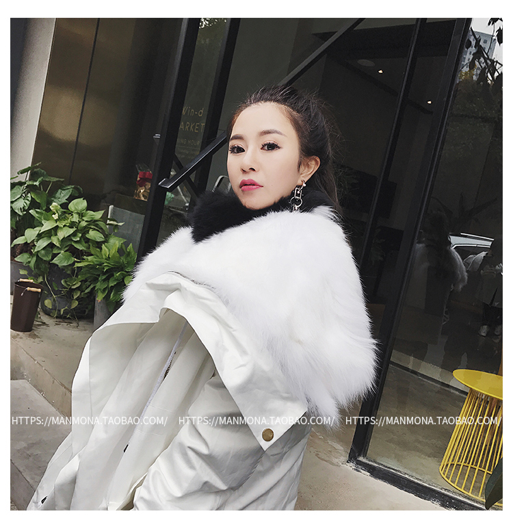 Manteau de fourrure femme MANMONA - Ref 3171469 Image 122