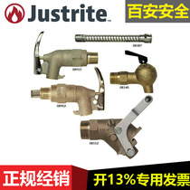 Justrite08902 Explosion-proof oil barrel faucet 08910 Oil barrel valve 08540 Dispensing faucet 08916