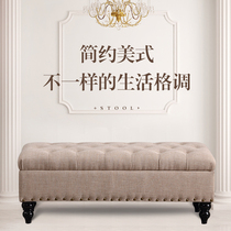 Door Hall Try Changing Shoes Stool and European European Style Storage Sofa Benches Benches Shoes Shop Clothing shop Fitting Bench rest stool Stool Tailstool