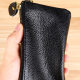 2024 ຫນັງແທ້ຂອງແທ້ໃຫມ່ Coin Purse Fashion Zipper Clutch Bag Clutch Bag Wrist Bag Small Purse Key Bag Women