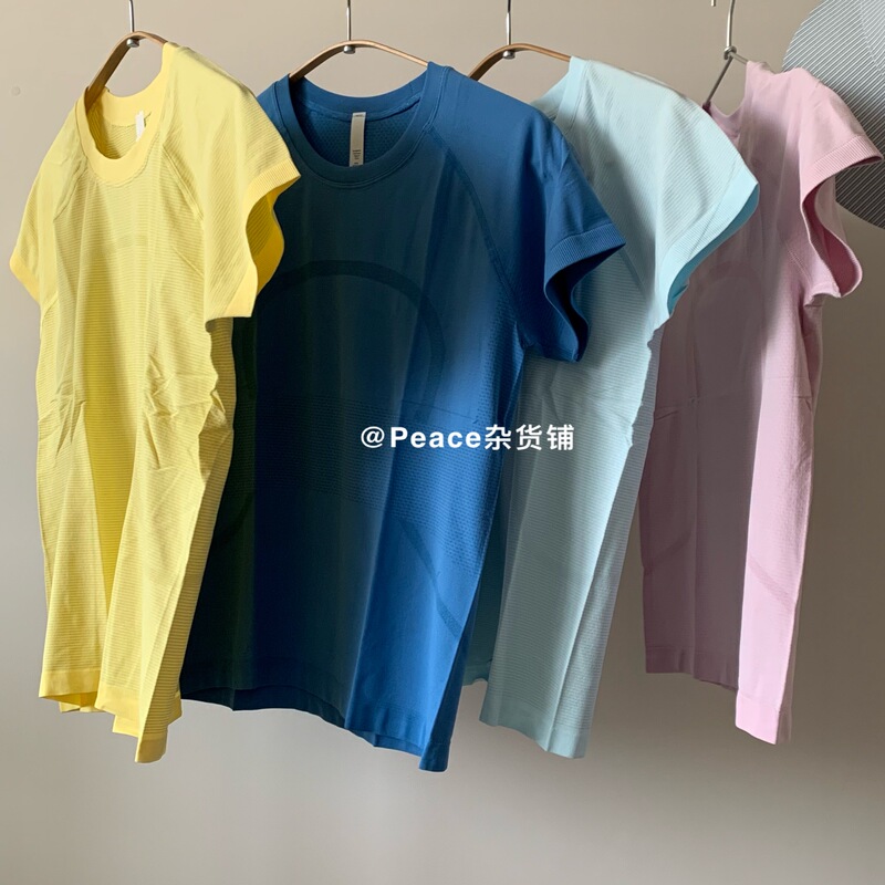 【26 New Colors Released】 LAOSHU 2.0 Seamless Thin Short-Sleeve Sports T-Shirt High Elasticity Fitness Clothing