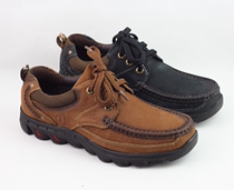 HANGTENN American Jubilation Special Cabinet Fall Head Layer Frosted Cow Leather Casual Mens Single Shoes H0632615