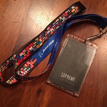 Boarding pass card holder Badge Boarding pass Work card Transparent card holder