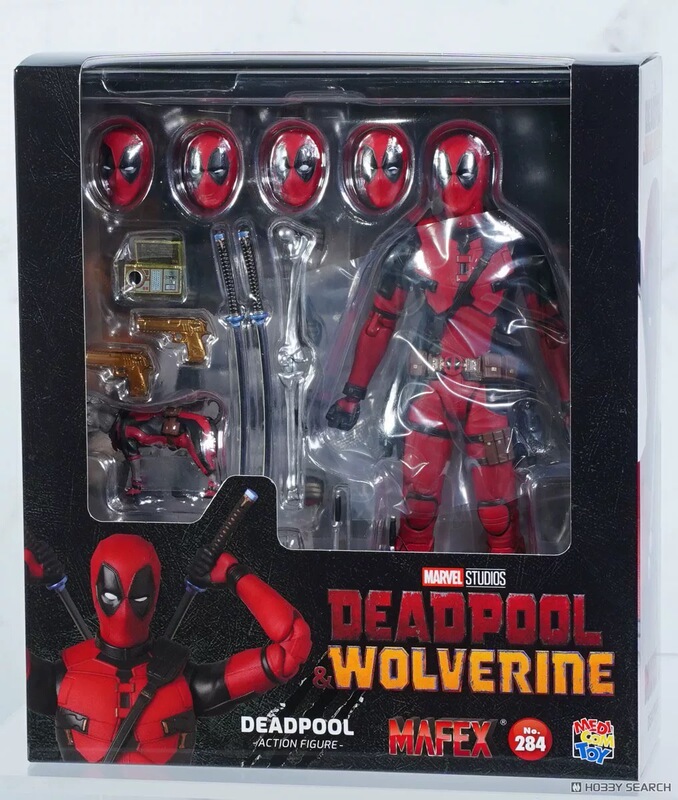 In-Stock Medicom Toy Mafex 284 Deadpool Deadpool and Wolverine Action Figure Brand New In-Stock Medicom Toy Mafex 284 Deadpool Deadpool and Wolverine Action Figure Brand New
