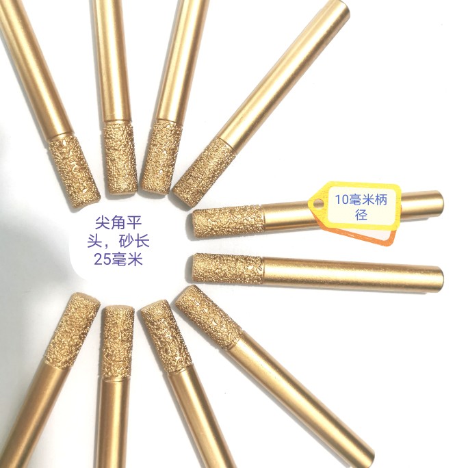 Hengli artificial marble granite slab cabinet countertop sink open basin hole cutting grinding head