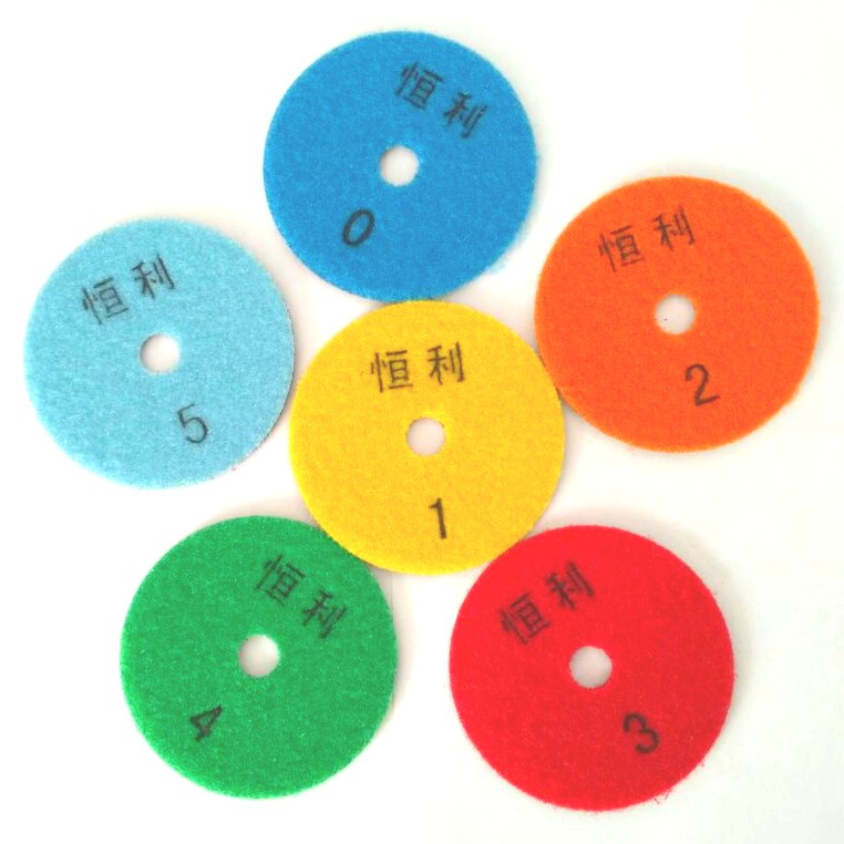 Special soft dry grinding disc for stone grinding arc special-shaped polishing