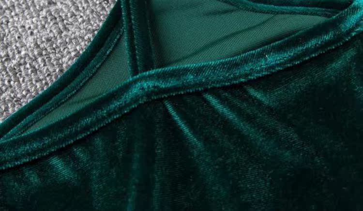Áo len nhung cổ chữ V 2018 cổ yếm màu camisole màu ngắn tay không tay nữ tự trồng co giãn hoang dã áo kiểu nữ