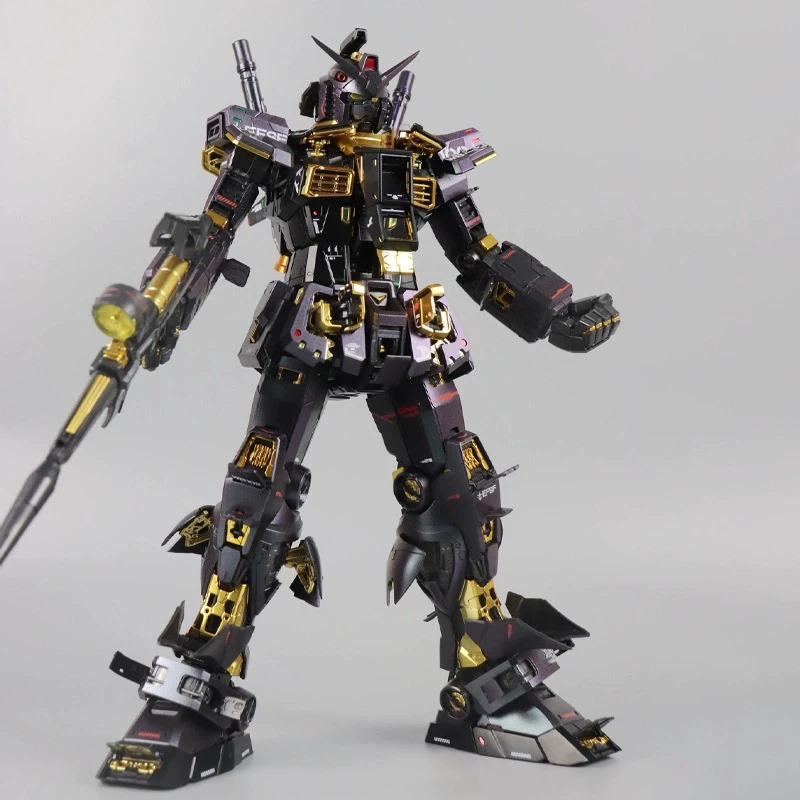 В наличии с бесплатной доставкой Тайпан PGU Хамелеон Юанжу 1/60 RX-78-2 моделирующая поляризованная краска лимитированная сборка