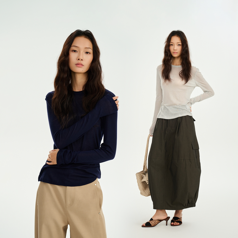 [Blogger Recommendation] Happy Prescription Lyocell Wool Long-Sleeve Base Layer Shirt