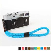 cam-in leather cotton micro single digital round hole interface camera wrist strap Leica Fuji Sony