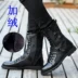 Mùa thu và mùa đông không chính thống của nam giới giày boots giày cao xu hướng giày thường giày quân sự của nam giới khởi động khởi động ngắn Martin khởi động