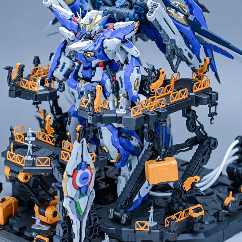 In-Stock Vạn Tượng Tụ Biến Meteor with Base, the First Tms Series Chinese-Made Mecha Assembly Model