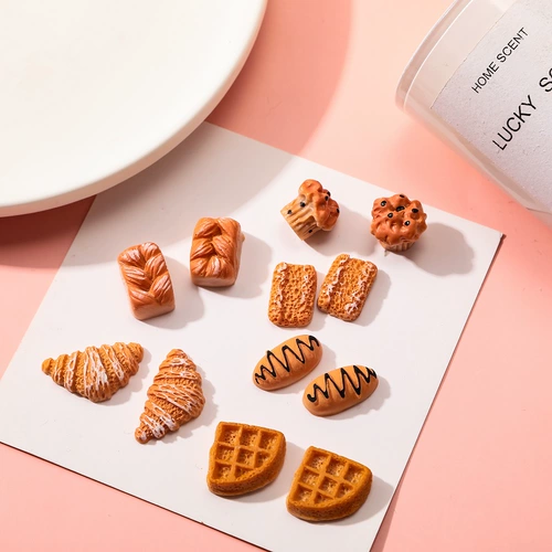 Игра с едой с буквами, кремовый аксессуар, чехол для телефона, заколка для волос, набор материалов ручной работы, DIY