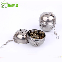 Stainless steel stew seasoning ball Seasoning Ball of Spiced Balls of Brine Bag Tea Filter Tea Ball Saucepan Soup Ball Seasoning Box