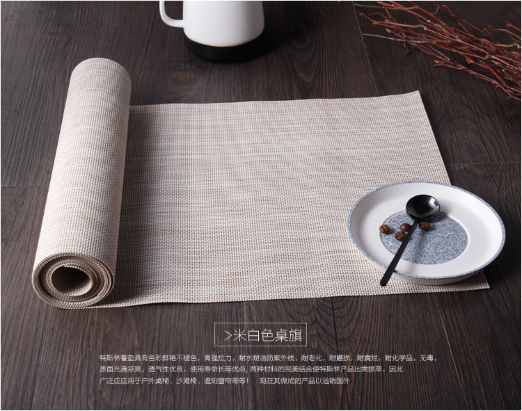Bàn cờ bàn cà phê mat bàn trà hiện đại tối giản bàn tây bàn vải mat bàn châu Âu phong cách Nhật Bản PVC thảm trà Zen - Khăn trải bàn khăn trải bàn tết