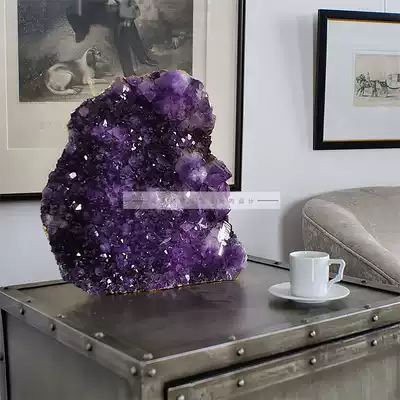Home accessories decoration spot modern amethyst feng shui Jicai TV cabinet wine cabinet living room desktop decorations