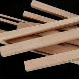 Tongmu Strip Diy ручной работы трехмерной композиционной модели сделайте деревянный материал из деревянного дома тонкая деревянная доска квадратная деревянная палочка длинная деревянная палочка
