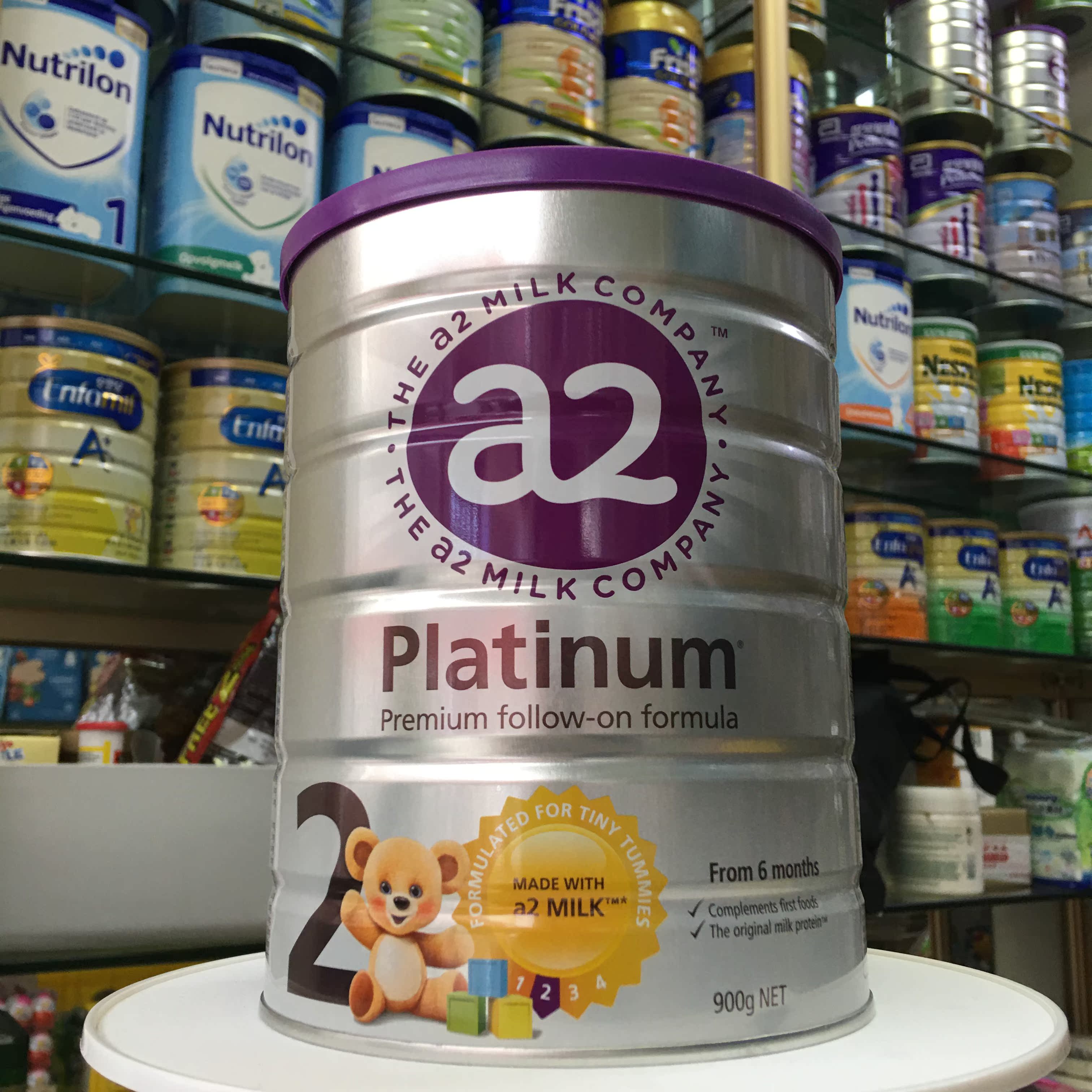 (Physical store new goods) New Zealand original imported a2 milk powder second stage platinum version June-December