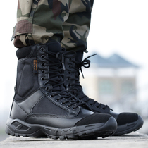 Outdoor ultra-light combat boots male special forces training field high black wear-resistant breathable tactical mountaineering land boots