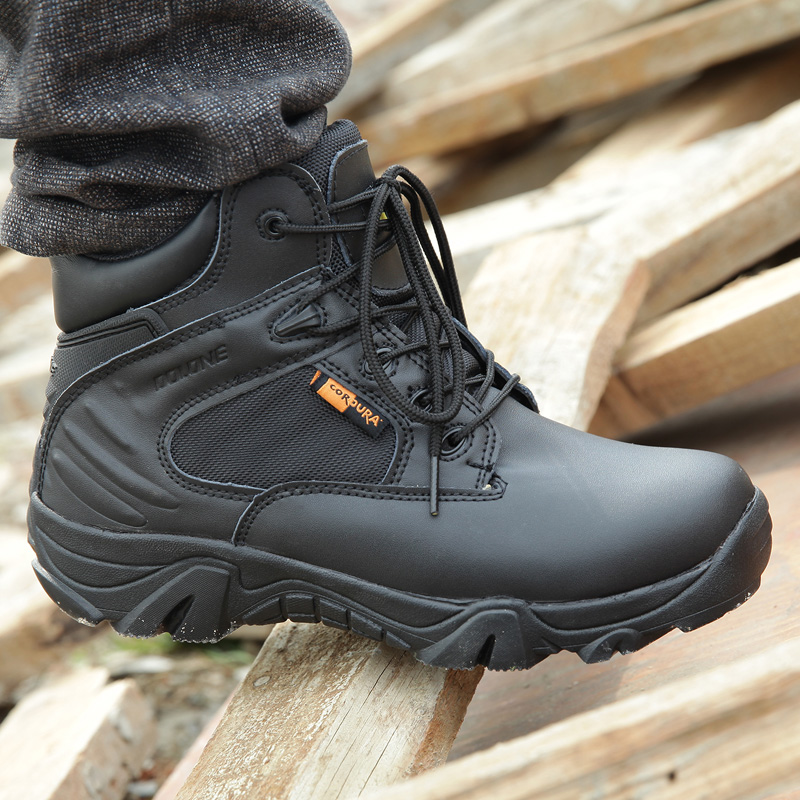 Outdoor Low Help Delta Tactical Boots Male Special Soldiers for Training Wear Desert Combat Boots Land War Boots Mountaineering Shoes