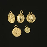 Медная маленькая подвеска, монеты, браслет, серьги, аксессуары