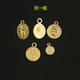 Медная маленькая подвеска, монеты, браслет, серьги, аксессуары