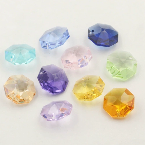 Многоцветная подвеска из кварца, аксессуар, аксессуары, 14мм, DIY