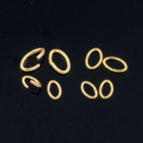 Американская оригинальная 14 -километровая сумка Gold Bet Gold Gf Открытие одно кружок овальный o -образный одно кольцо одно кольцо серебряный круг