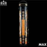 Zheng Yang ручной работы бильярдные бильярдные серии Египта Анубис Девятибаловая трубка Кожаная резная ствола с бочкой с шестью лунками.