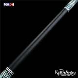 Keith Andy Keith Andy бильярдный кий ручной работы с девятью шарами, китайский профессиональный кий с восемью шарами, черное дерево, раскол 1/2